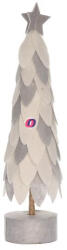 Decoration & Design Fenyőfa textil 30cm szürke, fehér (DD62000)