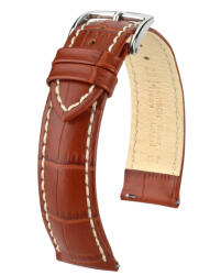 Hirsch Modena Aranybarna óraszíj - 22mm / L -120/80mm