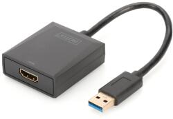 ASSMANN Адаптер Assmann DA-70841, от USB Type-A(м) към HDMI(ж), черен (DA-70841)