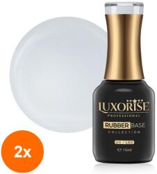 LUXORISE Set 2 x Rubber Base Luxorise Galaxy Collection, Andromeda Shine 15 ml (TOT-2xTBY-L5488)