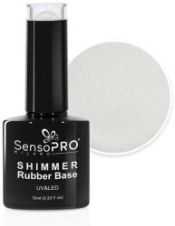 SensoPRO Shimmer Rubber Base SensoPRO Milano, 20 Milky White, 10 ml (TBY-S2983)