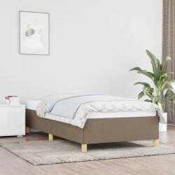 vidaXL ágykeret matrac nélkül tópszínű 80x200 cm szövet 80x200 cm (347121)
