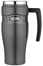 Thermos Style с дръжка Цвят: сив