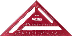 Extol Premium unghi drept de tâmplărie, 300 mm, ALU, gravat cu laser, gradații mm 0-90 Vinclu