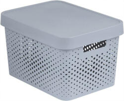 Keter Keter Cutie de depozitare INFINITY DOTS - 17 L, gri (229168)