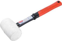 Extol Extol ciocan de cauciuc cu mâner din fibră de sticlă, cauciuc alb; 70 mm, 0, 68 kg Ciocan