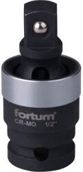 Fortum Adaptor cu balama, pentru chei cu soclu de 1/2", cheie cu soclu de 1/2", CrMo