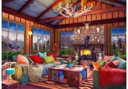 Bluebird Puzzle 90690 - Cabin Holiday Home - 1500 db-os puzzle (90690)