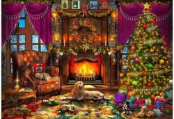 Bluebird Puzzle 90699 - Cosy Christmas Room - 1000 db-os puzzle