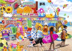 Bluebird Puzzle 90739 - Beach Shop - 2000 db-os puzzle (90739)