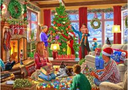 Bluebird Puzzle 90795 - Christmas Decorating - 2000 db-os puzzle (90795)