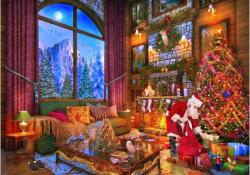 Bluebird Puzzle 90801 - Christmas Lodge - 2000 db-os puzzle (90801)