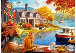 Bluebird Puzzle 90817 - Crisp Fall View - 500 db-os puzzle