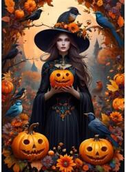Bluebird Puzzle 90828 - Halloween Witch - 500 db-os puzzle