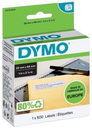 DYMO LabelWriter etikett 11352 54mmx25mm (500db/tekercs), EREDETI (S0722520) (S0722520)