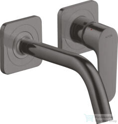 Hansgrohe AXOR Citterio M falsík alatti mosdó csaptelep 16, 7 cm-es kifolyóval, szálcsiszolt fekete króm 34113340 (34113340)