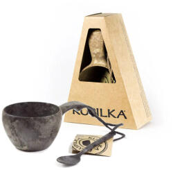 KUPILKA Cană Kupilka cu lingură, 210 ml, negru