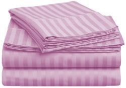 Pucioasa Cearceaf de pat bumbac 240x260cm, Damasc Lila