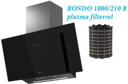 CATA - Páraelszívó THALASSA PRO 900 GBK fekete + plazma filter RONDO 1000/210 Fali páraelszívók páraelszívó (02139407_p)