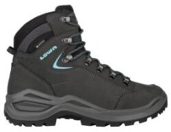 Lowa Renegade Evo GTX Mid Wide Women Încălțăminte Lowa asphalt/turquoise 43, 5 EU