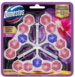 Domestos Aroma Lux Hibiscus Charm WC frissítő blokk 3 x 50 g - bevasarlas