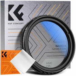 K&F Concept 40mm CPL szűrő dashcam-hez (KF01.2677) - kamerapro