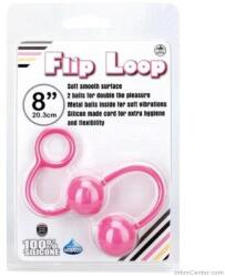  Szerelemgolyók, anális és hüvelyi használatra Flip Loop gésagolyó (lila)