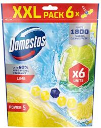 Domestos Power 5 Lime WC frissítő blokk 6 x 50 g - bevasarlas