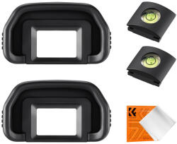 K&F Concept Canon EB Kamera kereső szemkagyló Canon EOS 5DM2, 5D, 6DM2, 6D, 90D, 80D, 70D, 60D, 60Da, 50D, 40D fényképezőgépekhez (SKU.2247)