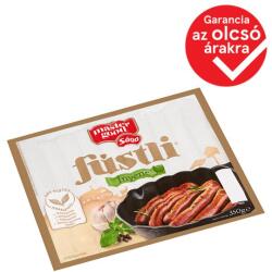 Sága Master Good Füstli Ínyenc borsos és fokhagymás fűszerezésű, füst ízesítésű virsli csirkehúsból 350 g
