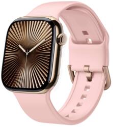 SILICONE Curea înlocuibilă pentru Apple Watch 10 46mm roz