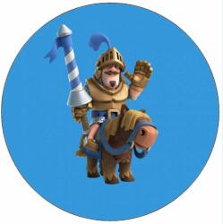 Pictu Hap Ehető papír Clash Royale lovag lovon 19, 5 cm - Pictu Hap (pic9002068_kruh)