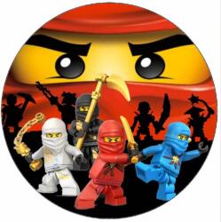 Pictu Hap Ehető papír Lego Ninjago harcosok 19, 5 cm - Pictu Hap (pic9000818_kruh)