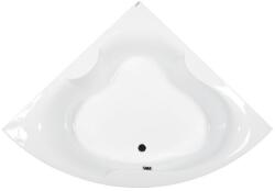 M-Acryl Melody kád 150x150 + Wellness Premium 24 fúvókás elektronikus hidromasszázs