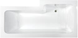 M-Acryl Linea kád 170x70/85 + Wellness Premium 24 fúvókás elektronikus hidromasszázs, balos