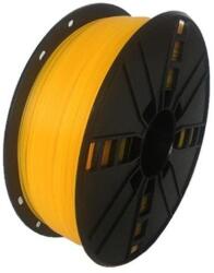 Gembird filament TPE Flexible yellow, 1, 75 MM, 1 KG