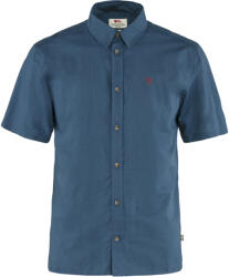 Fjällräven Övik Lite Shirt SS M Mărime: M / Culoare: albastru închis (F87038)