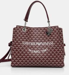 Emporio Armani kézitáska - burgundia Univerzális méret