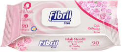 Fibril Care nedves törlőkendő 90db-os Fedeles Rózsa