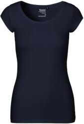 Neutral Női póló organikus Fairtrade biopamutból - Tengerészkék | 2XL (NE-O81010-1000133567)