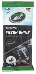 Turtle Wax Műszerfalápoló nedvesített kendő fényes 24db-os