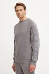 HUGO BOSS pamut pulóver otthoni viseletre szürke, sima, 50520494 - szürke M - answear - 30 990 Ft