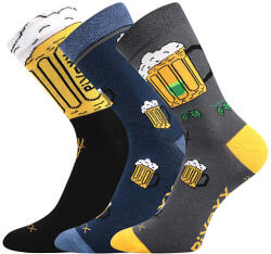 VoXX 3PACK férfi zokni VoXX többszínű (Pivo-mix5) L