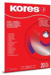 KORES Indigó, A4, kézi, KORES, 20 lap, kék (79079) - molnarpapir