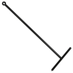 SAPHO Sapho/Aqualine víz összehúzó padlóra 30x90cm, ABS műanyag matt fekete (SQ121B)