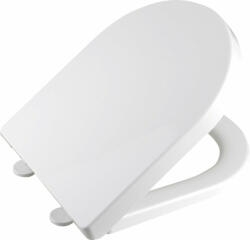 SAPHO Sapho/Aqualine DONA WC-ülőke, soft close, easy take, PP, fehér (FD121) (FD121)