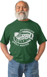  Nyugdíjas Grill Mester - Férfi Póló (nygrmfpolo5)
