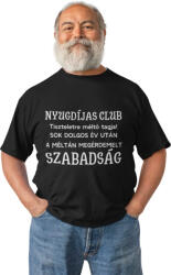  Nyugdíjas Club - Férfi Póló (653224)