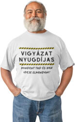  Nyugdíjas mindent tud és van ideje elmondani - Férfi Póló (331177)