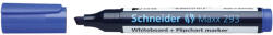 Schneider Tábla- és flipchart marker 2-5mm, vágott végű Schneider Maxx 293 kék - delfinbuvar